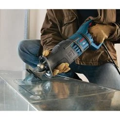 14 Amp Corded 1-1/8 in. Variable Speed Stroke Reciprocating Saw with Carrying Bag and Vibration Control by Bosch -Bosch outlet store bosch reciprocating saws rs428 66 1000