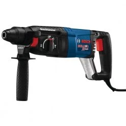 Bulldog Xtreme 8 Amp 1 in. Corded Variable Speed SDS-Plus Concrete Rotary Hammer Drill with Free 4-1/2 in. Angle Grinder by Bosch -Bosch outlet store bosch rotary hammers 11255vsrgws8 45 76 1000