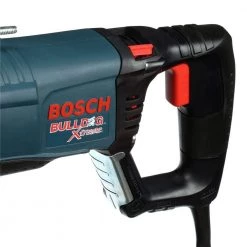 Bulldog Xtreme 8 Amp 1 in. Corded Variable Speed SDS-Plus Concrete Rotary Hammer Drill with Free 4-1/2 in. Angle Grinder by Bosch -Bosch outlet store bosch rotary hammers 11255vsrgws8 45 77 1000
