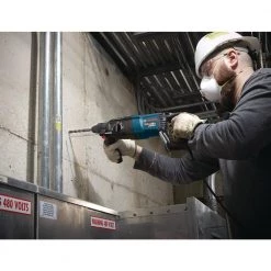 Bulldog Xtreme 8 Amp 1 in. Corded Variable Speed SDS-Plus Concrete Rotary Hammer Drill with Free 4-1/2 in. Angle Grinder by Bosch -Bosch outlet store bosch rotary hammers 11255vsrgws8 45 fa 1000