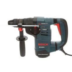 8 Amp 1-1/8 in. Corded Variable Speed SDS-Plus Concrete/Masonry Rotary Hammer Drill with Depth Gauge and Carrying Case by Bosch -Bosch outlet store bosch rotary hammers rh328vc 40 1000