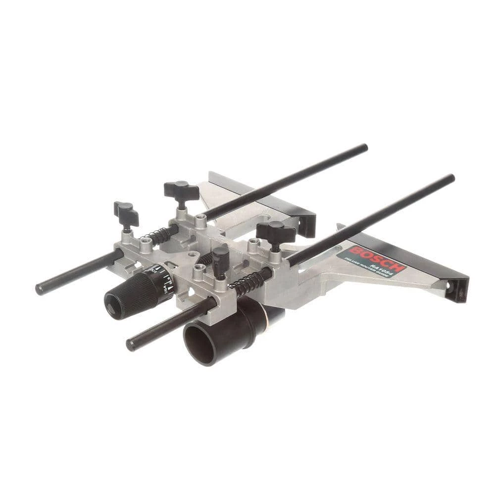 Deluxe Router Edge Guide Accessory with Dust Extraction Hood and Vacuum Hose Adapter by Bosch 1 Deluxe Router Edge Guide Accessory with Dust Extraction Hood and Vacuum Hose Adapter by Bosch