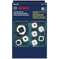 Router Template Guide Kit (8-Piece) by Bosch -Bosch outlet store bosch router guides ra1128 66 1000