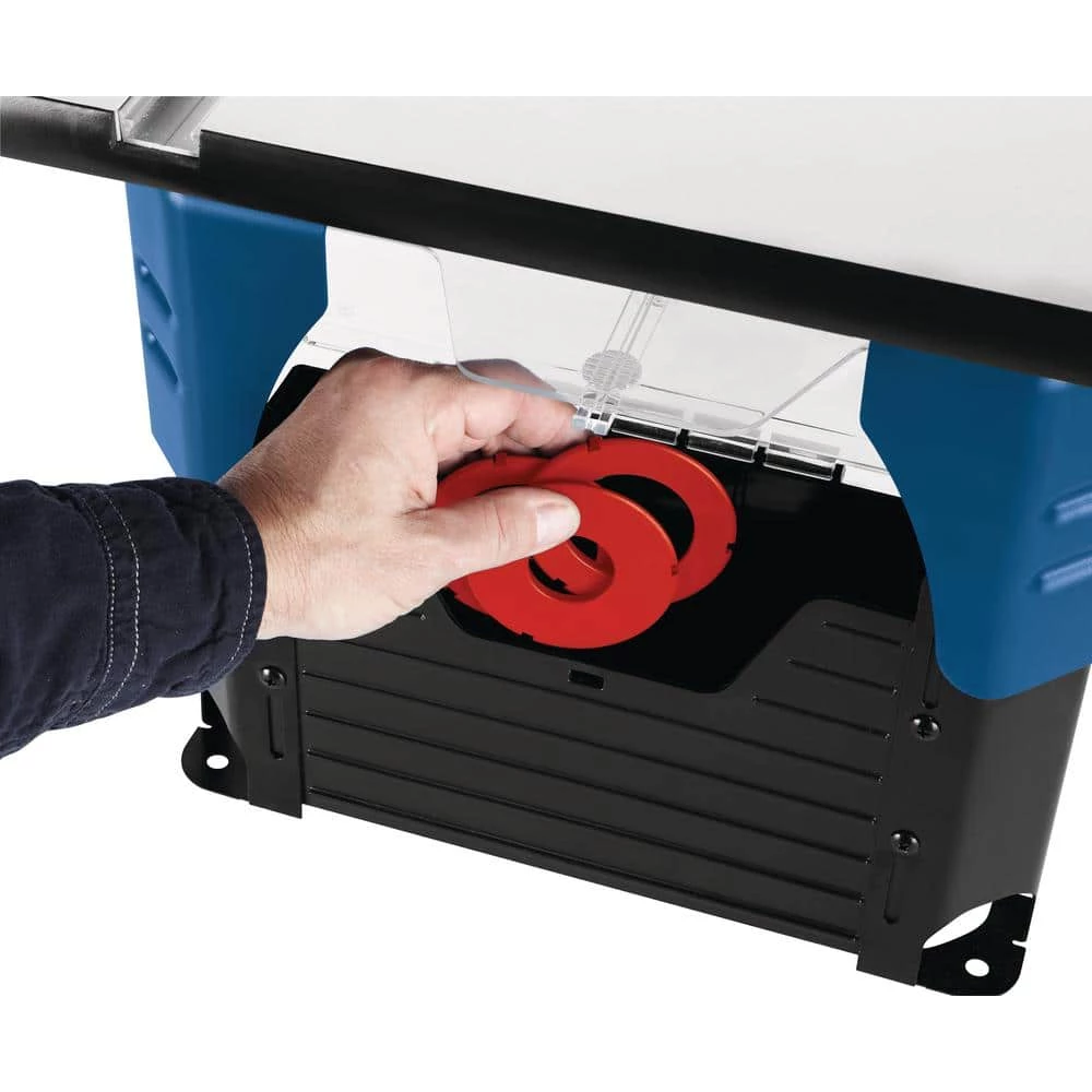 26 in. x 16.5 in. Laminated MDF Top Portable Jobsite Router Table with 2-1/2 in. Vacuum Hose Port by Bosch 4 26 in. x 16.5 in. Laminated MDF Top Portable Jobsite Router Table with 2-1/2 in. Vacuum Hose Port by Bosch - Image 4