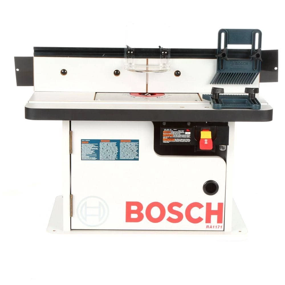 25-1/2 in. x 15-7/8 in. Benchtop Laminated MDF Top Cabinet Style Router Table with 2 Dust Collection Ports by Bosch 3 25-1/2 in. x 15-7/8 in. Benchtop Laminated MDF Top Cabinet Style Router Table with 2 Dust Collection Ports by Bosch - Image 3
