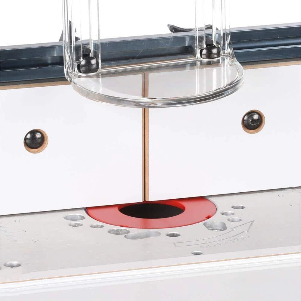 25-1/2 in. x 15-7/8 in. Benchtop Laminated MDF Top Cabinet Style Router Table with 2 Dust Collection Ports by Bosch 7 25-1/2 in. x 15-7/8 in. Benchtop Laminated MDF Top Cabinet Style Router Table with 2 Dust Collection Ports by Bosch - Image 7