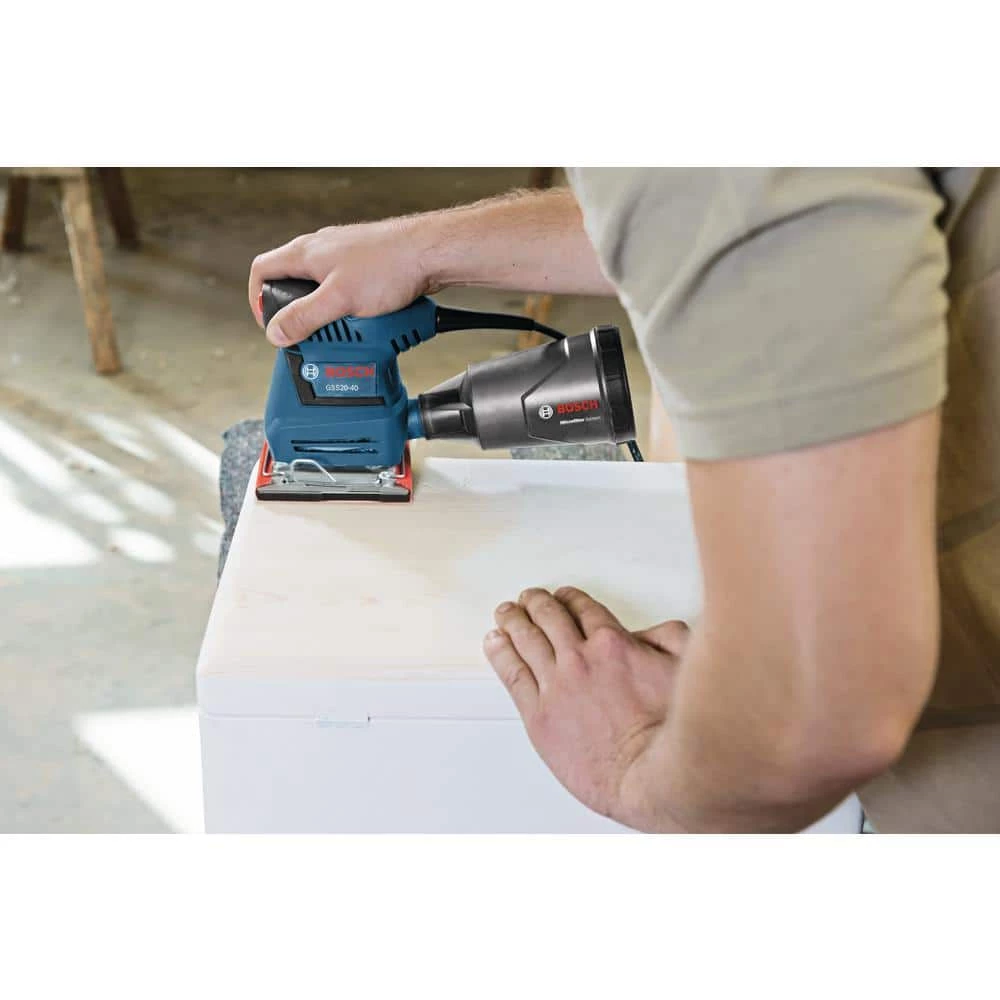 2 Amp 1/4 in. Corded Sheet Orbital Finishing Sander by Bosch 7 2 Amp 1/4 in. Corded Sheet Orbital Finishing Sander by Bosch - Image 7