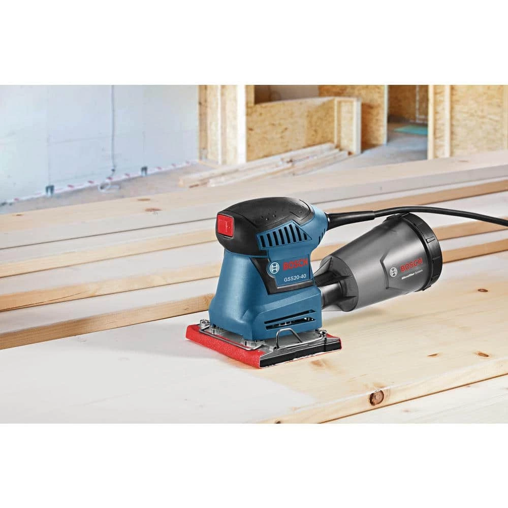 2 Amp 1/4 in. Corded Sheet Orbital Finishing Sander by Bosch 8 2 Amp 1/4 in. Corded Sheet Orbital Finishing Sander by Bosch - Image 8