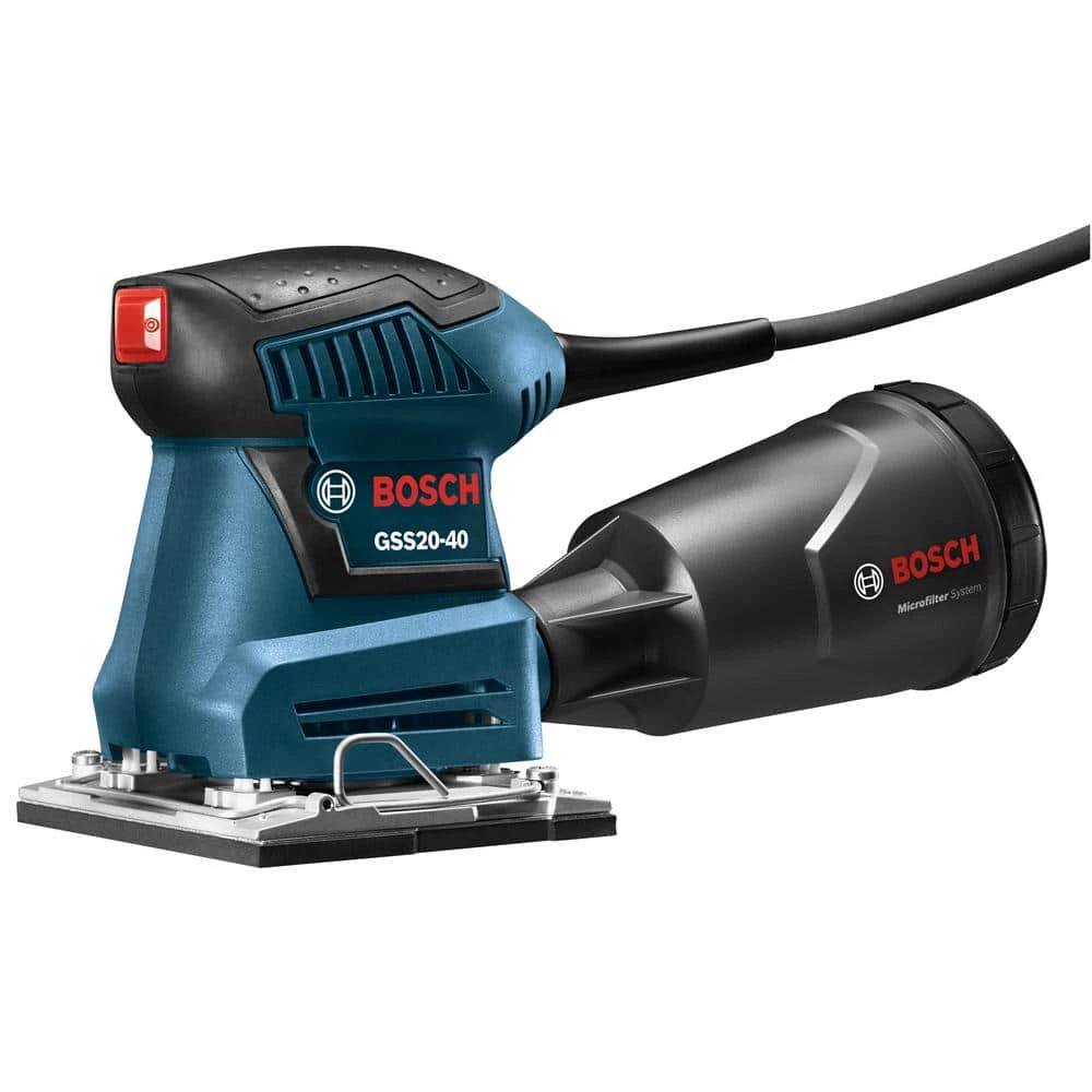 2 Amp 1/4 in. Corded Sheet Orbital Finishing Sander by Bosch 1 2 Amp 1/4 in. Corded Sheet Orbital Finishing Sander by Bosch