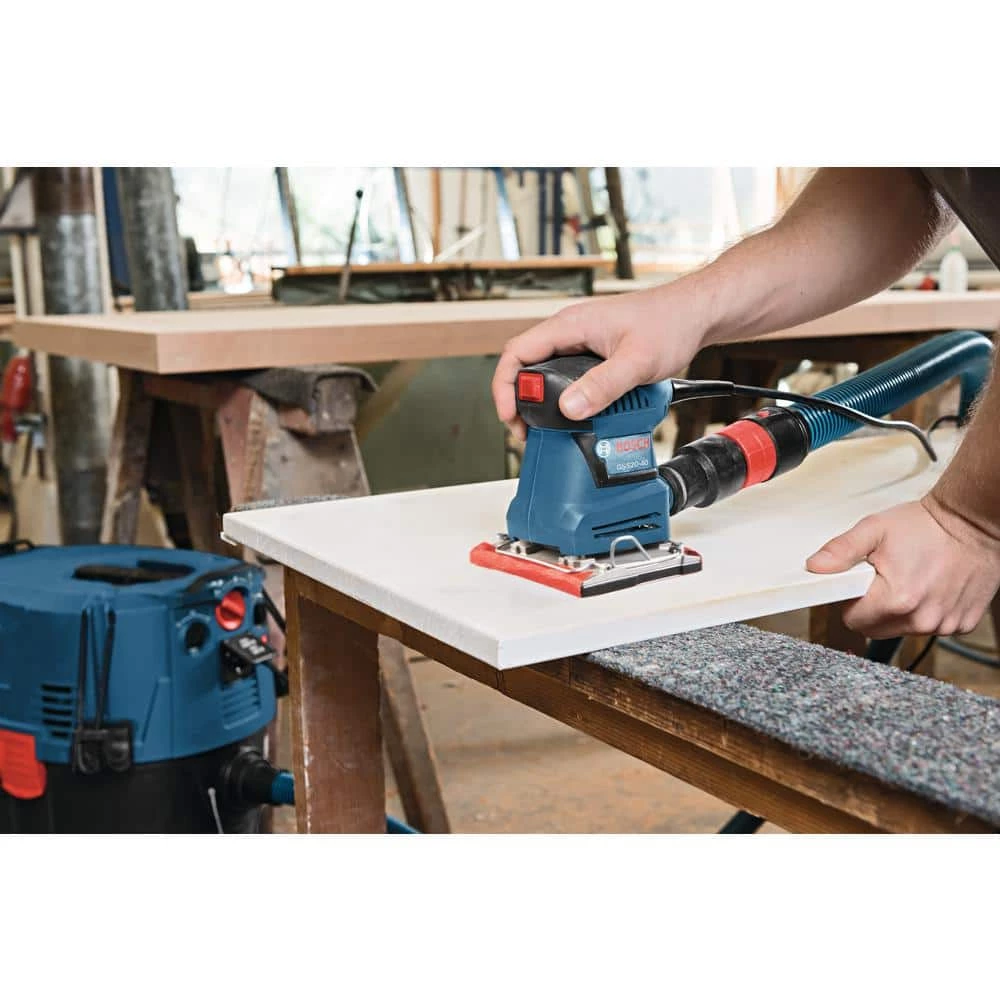 2 Amp 1/4 in. Corded Sheet Orbital Finishing Sander by Bosch 10 2 Amp 1/4 in. Corded Sheet Orbital Finishing Sander by Bosch - Image 10