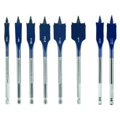 Daredevil Standard Spade Bit Set (6-Piece) + 2 Bonus Bits by Bosch