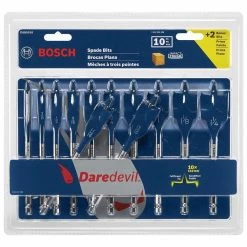 Daredevil Standard Spade Bit Set (10-Piece) by Bosch -Bosch outlet store bosch spade drill bits dsb5010 77 1000