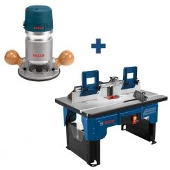 12 Amp 2-1/4 HP Router with Bonus Router Table by Bosch