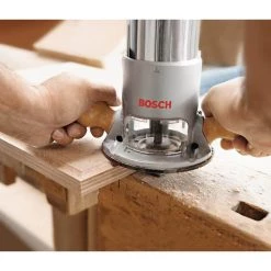12 Amp 2-1/4 in. Corded Peak Variable Speed Plunge and Fixed Base Router Kit with Hard Case by Bosch -Bosch outlet store bosch wood routers 1617evspk 1f 1000
