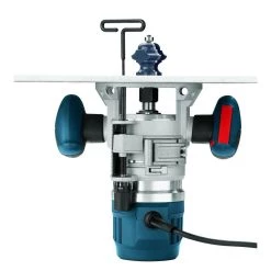 15 Amp 3-1/2 in. 2.3 HP Corded Electric Variable Speed Fixed Base Router Kit with Trigger Control by Bosch -Bosch outlet store bosch wood routers mrf23evs 31 1000