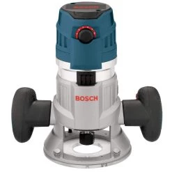 15 Amp 3-1/2 in. 2.3 HP Corded Electric Variable Speed Fixed Base Router Kit with Trigger Control by Bosch