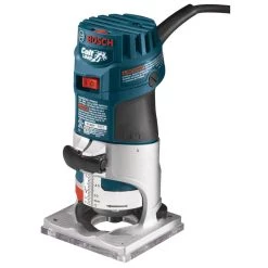 5.6 Amp 1.0 HP 120-Volt Variable-Speed Fixed Base Corded Palm Router by Bosch